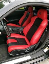 Fits For Nissan 350Z Sports Seat Covers In Black & Red Color (2003-2008)  picture