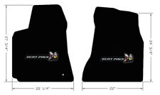 NEW BLACK Carpet FLOOR MATS 2011 - 2021 Dodge Challenger Scat Pack picture