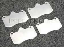 Titanium Brake Pad Shim Heat Shield Set for Holden HSV Clubsport I, II 05-06; Fr picture