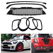 1 Set Front Rear Light Frame Grille Trim For Mini Cooper R55 R56 R57 JCW 2007-15 picture