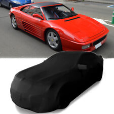 Car Covers Indoor Stain Stretch Dust-proof Black Custom For Ferrari 348 TB & TS picture