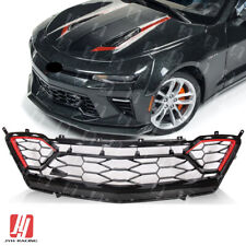For Chevrolet Camaro SS 16-2018 Front Lower Grille Black Red SS Emblem 84040593 picture