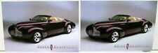 2000 Buick Blackhawk Custom Hot Rod Car Show Display Vehicle Hand Out Cards picture