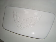 New Firebird Trans AM License Plate Cover Pontiac 30th Anniversary 25th White picture