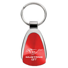 Ford Mustang GT Tear Drop Key Ring (Red) picture