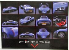 2004 Venturi Fetish Electric Sports Car Promotional Sales Card picture
