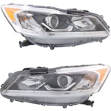 Headlight For 2016-2017 Honda Accord LX Pair LH and RH picture
