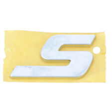 GENUINE MASERATI Quattroporte S Ghibli S Rear S Badge Emblem Chrome 670101232 picture