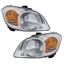 Headlight Set For 2005-2010 Chevrolet Cobalt 07-09 Pontiac G5 Left and Right picture
