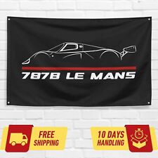 For Mazda 787B Le Mans Race Car Enthusiast 3x5 ft Flag Birthday Gift Banner picture
