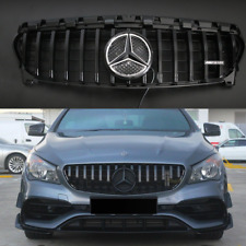 GTR Style Front Grille For Mercedes Benz W117 2013-19 CLA180 CLA250 W/LED Emblem picture