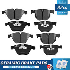 Front + Rear Ceramic Brake Pads For 2007 - 2013 BMW 335i 335xi 335i xDrive picture