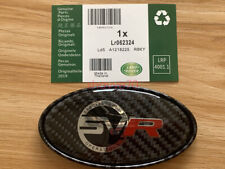 Range Rover Sport Supercharged Tailgate Emblem Carbon Fiber SV Land Rover  Badge picture
