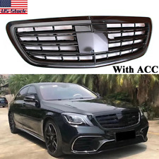 Grille For Mercedes Benz W222 S-Class 2014-2020 Gloss Black S560 S450 S600 Grill picture