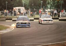 BMW M3 RAC British Touring Championship Race Brands Hatch 1991 Car Poster Wow picture