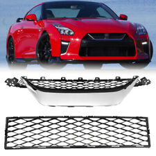 Fit 2017+ Nissan R35 GT-R GTR OE Style Front Bumper Upper Lower Grille Mesh Set picture