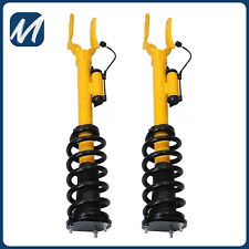 Pair Front Shock Absorbers Struts Electric For Jeep Grand Cherokee Overland SRT8 picture