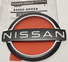 NISSAN GT-R GTR R35 350Z Z33 Genuine New Logo Trunk Boot Emblem 84890-6HV0A OEM picture