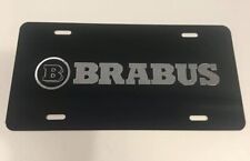 BRABUS LOGO Car Tag Diamond Etched on Aluminum License Plate picture