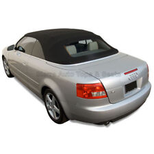 Audi A4 2003-09 Convertible Soft Top, w/Glass Window, Twillfast RPC Cloth, Black picture