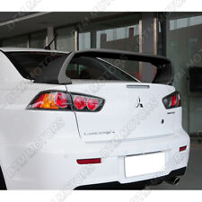 For 08-17 Mitsubishi Lancer Evolution X Unpainted Black Rear Trunk Spoiler Wing picture