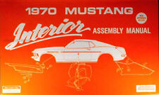 1970 Ford Mustang Interior Assembly Manual 70 Grande Mach 1 Boss 302 Seats Doors picture