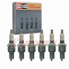 6 pc Champion Double Platinum Spark Plugs for 1967-1971 TVR Tuscan 3.0L V6 fs picture