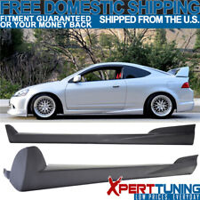 Fits 02-06 Acura RSX PU Mugen Style Unpainted Side Skirt picture