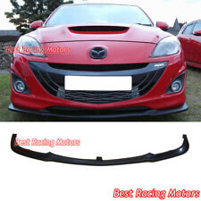 For 2010-2013 Mazda MazdaSpeed 3 5dr MS Style Front Bumper Lip (Urethane) picture