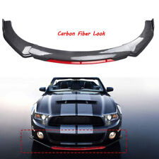 Carbon For Ford Mustang GT Shelby GT500 Front Bumper Lip Chin Spoiler Splitter picture