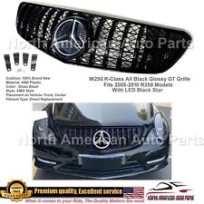 R350 Grille GT GTR All Black w/ Illuminated Star 2005 2006 2007 2008 2009 2010 picture