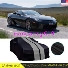FOR Lexus LFA icon Dec Indoor Car Cover Stain Stretch Dustproof BLACK/GREY picture