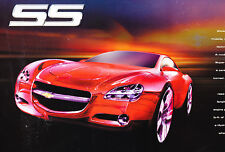 2003 Chevrolet SS Concept Car Brochure Sheet Promo picture