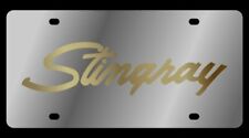 Eurosport Daytona 1343-2 Chevrolet Stingray Stainless Steel License Plate picture