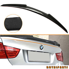 For 06-11 BMW E90 3 Series M3 Sedan Carbon Fiber M4 Style Trunk Lid Spoiler Wing picture