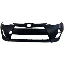 Front Bumper Cover For 2012-2014 Toyota Prius C w/ fog lamp holes Primed picture