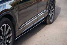Black gloss sideskirt diffusers splitter for Audi Q7 4M Mk2 ABS Gloss picture