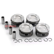 STD 4x Pistons & Rings Set Φ20mm KS for Mercedes-Benz 1.6T C180 SLC180 W205 C205 picture