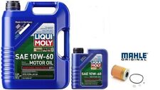★  6L Liqui Moly 10W-60 Race Tech GT1 Synthetic Oil Change Kit E46 BMW M3 S54 ★ picture