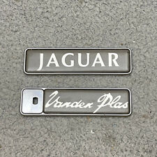 1998 - 2003 Jaguar XJ8 Vanden Plas Rear Trunk Lid Emblem Badge Logo OEM Set picture