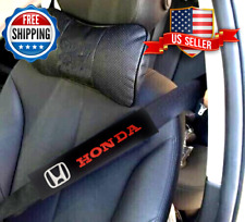Seatbelt Cover Shoulder Pads For Honda - 2 Pcs - Fits All Cars picture