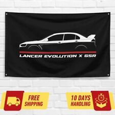 For Mitsubishi Lancer Evolution X GSR 2007-2016 Enthusiast 3x5 ft Flag Banner picture