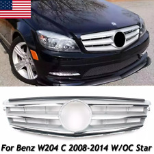 Sports Front Grille w/Star For Mercedes Benz C-Class W204 C350 C250 C300 2008-14 picture