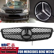 AMG Style Grille Grill For Mercedes Benz C-Class W204 C280 C300 C250 2008-2014 picture