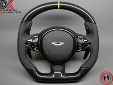 Aston Martin DBS Superleggera Vantage DB11 AMR Green Ring Carbon Steering Wheel picture