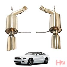 Stainless Steel Sport Axleback for 11 12 13 14 Ford Mustang V6 3.7L Direct Fit picture