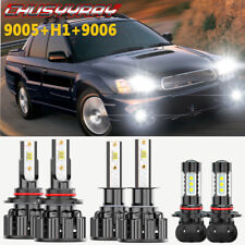 For Subaru Baja 2003-2005 6X 6000K LED Headlight Hi/Lo Beam + Fog Light Bulbs picture