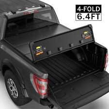 Fit For 2002-2024 Ram 1500 2500 3500 4-Fold Hard Tonneau Cover  6.4FT picture