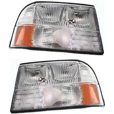 Headlight Set For 1998-2004 GMC Sonoma Left and Right Side Halogen with bulb(s) picture