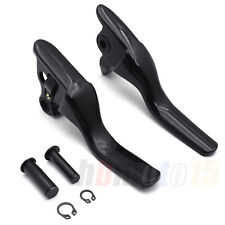 Black Shorty Brake Clutch Lever Glossy Smooth For Harley 2008-2013 Touring Trike picture